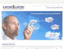 Tablet Screenshot of lamarlamar.com